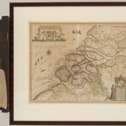 Zeeland, "Zeelandia Comitatus" door Joannes Janssonius (Arnhem 1588 - 1664 Amsterdam).