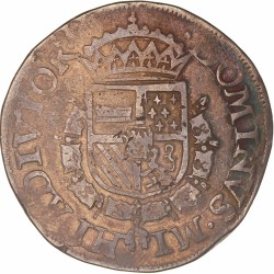 Halve Bourgondische rijksdaalder. Brabant. Antwerpen. Filips II. 1567. Zeer Fraai.
