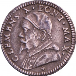 Italian states. Papal states. Clemens X. ½ Grosso. N.D. (1670-1676).