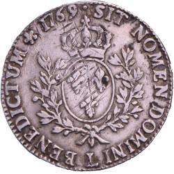 France. Louis XV. Ecu. 1769 L.