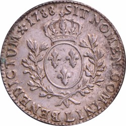 France. Louis XVI. Ecu. 1788 L.