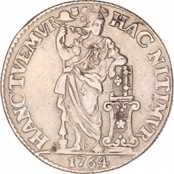 1 Gulden -generaliteits-. Utrecht. 1764. Zeer Fraai.