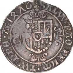 Dubbel Vuurijzer. Brabant. Antwerpen. Karel de Stoute. 1476. Zeer Fraai -.