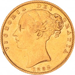 Great Britain. Victoria. Sovereign. 1862.