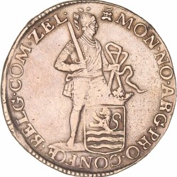 Zilveren Dukaat. Zeeland. 1764. Zeer Fraai.