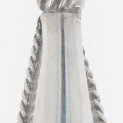 Joodse jat (Thoralezer) met ketting zilver.