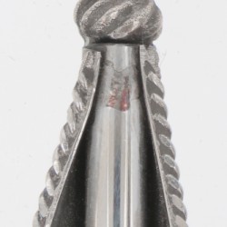 Joodse jat (Thoralezer) met ketting zilver.