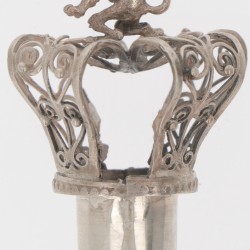 Joodse jat (Thoralezer) zilver.