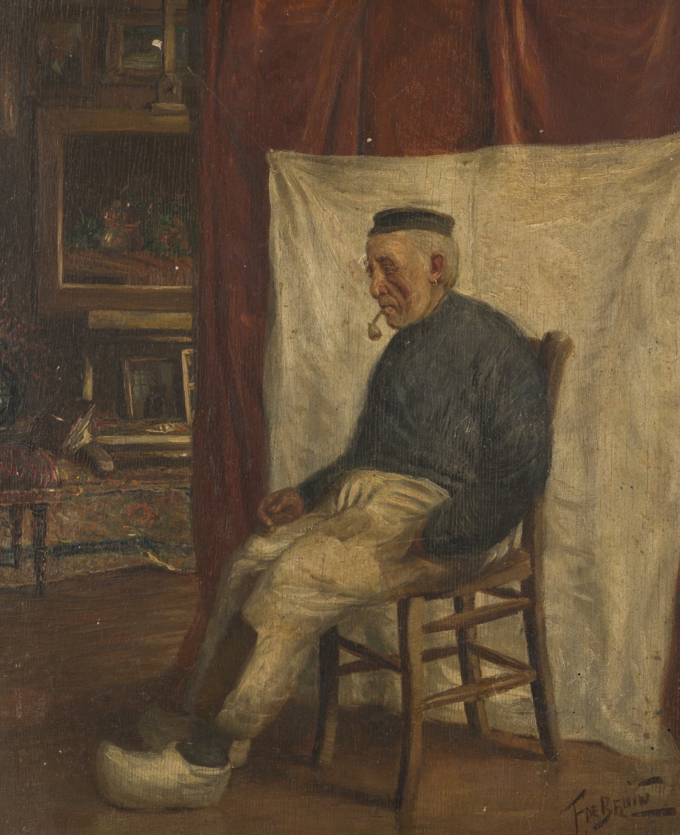 Franciscus Laurentius 'Frans' de Bruin (Delft 1879 - 1944 Breda), Het schildersmodel.