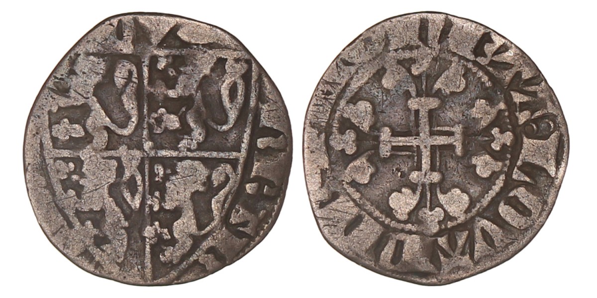 Sterling. Brabant. Leuven. Jan III. Z.j. (1330 - 1337). Fraai / Zeer Fraai.