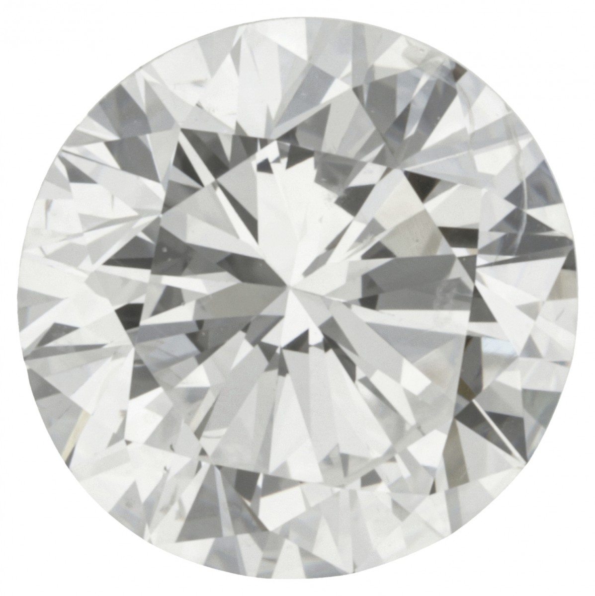 GIA-gecertificeerde briljant geslepen diamant 1.28 ct.