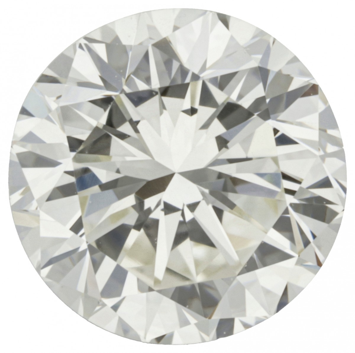 GIA-gecertificeerde briljant geslepen diamant 1.04 ct.