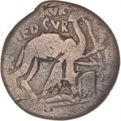 Roman Republic. M. Aemilius Scaurus. Denarius. N.D. (58 BC).