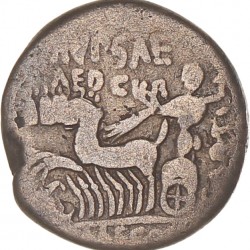 Roman Republic. M. Aemilius Scaurus. Denarius. N.D. (58 BC).