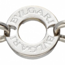 18 kt. Witgouden Bvlgari 'Charm' schakelarmband.