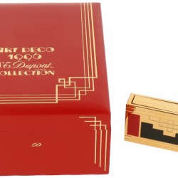S.T. Dupont Carriage klok ART-DECO 1996 collection.