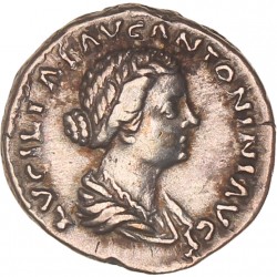Roman empire. Lucilla. Denarius. N.D. (161 - 162 AD).