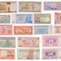 Lot. 100 Different World Banknotes. - UNC.