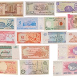 Lot. 100 Different World Banknotes. - UNC.