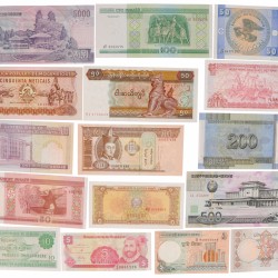 Lot. 100 Different World Banknotes. - UNC.