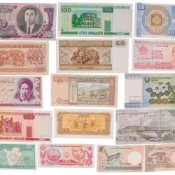 Lot. 100 Different World Banknotes. - UNC.