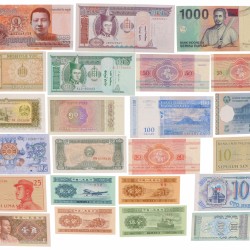 Lot. 100 Different World Banknotes. - UNC.