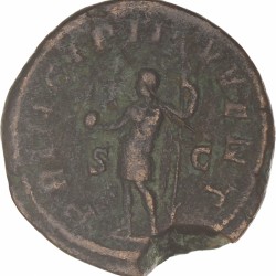 Roman empire. Philippus II. Sestertius. N.D. (244 - 249 AD).
