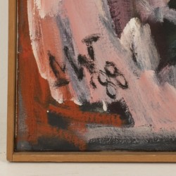 Martin Wordrager, (Amerzoden 1928 - 2011), Expressieve figuren.