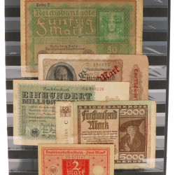 Germany. Lot 50 notes. Notgeld. Type 1923. - Fine – UNC.