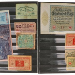 Germany. Lot 50 notes. Notgeld. Type 1923. - Fine – UNC.