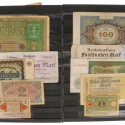 Germany. Lot 50 notes. Notgeld. Type 1923. - Fine – UNC.