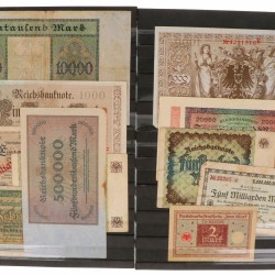 Germany. Lot 50 notes. Notgeld. Type 1923. - Fine – UNC.