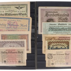 Germany. Lot 50 notes. Notgeld. Type 1923. - Fine – UNC.