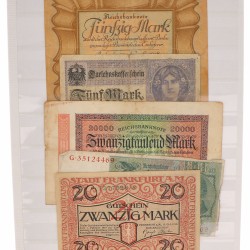 Germany. Lot 50 notes. Notgeld. Type 1923. - Fine – UNC.