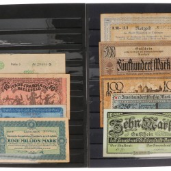 Germany. Lot 50 notes. Notgeld. Type 1923. - Fine – UNC.