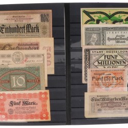 Germany. Lot 50 notes. Notgeld. Type 1923. - Fine – UNC.