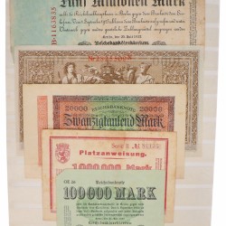 Germany. Lot 50 notes. Notgeld. Type 1923. - Fine – UNC.