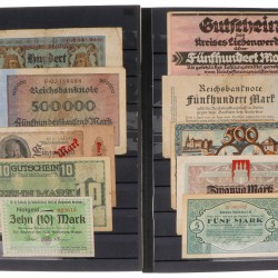 Germany. Lot 50 notes. Notgeld. Type 1923. - Fine – UNC.