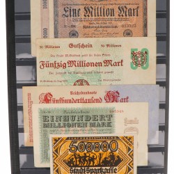 Germany. Lot 50 notes. Notgeld. Type 1923. - Fine – UNC.