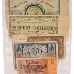 Germany. Lot 50 notes. Notgeld. Type 1923. - Fine – UNC.