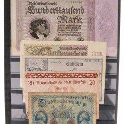 Germany. Lot 50 notes. Notgeld. Type 1923. - Fine – UNC.