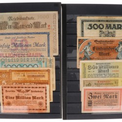 Germany. Lot 50 notes. Notgeld. Type 1923. - Fine – UNC.