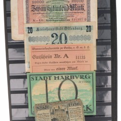 Germany. Lot 50 notes. Notgeld. Type 1923. - Fine – UNC.