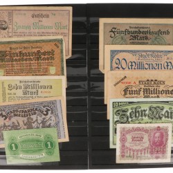 Germany. Lot 50 notes. Notgeld. Type 1923. - Fine – UNC.