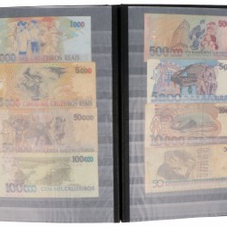 South America. Album 64 notes. Banknote.