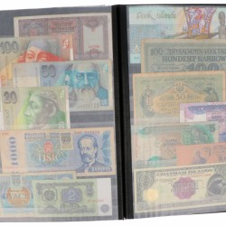 World. Album 117 notes. Banknote. Type ND. - Good - UNC.