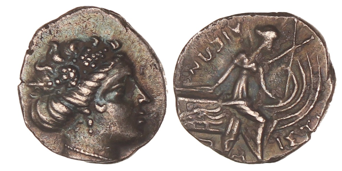 Euboea. Histiaia. Tetrobol. N.D. (3rd - 2nd century BC).
