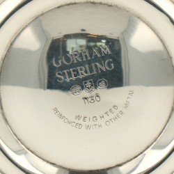 Kandelaar zilver.