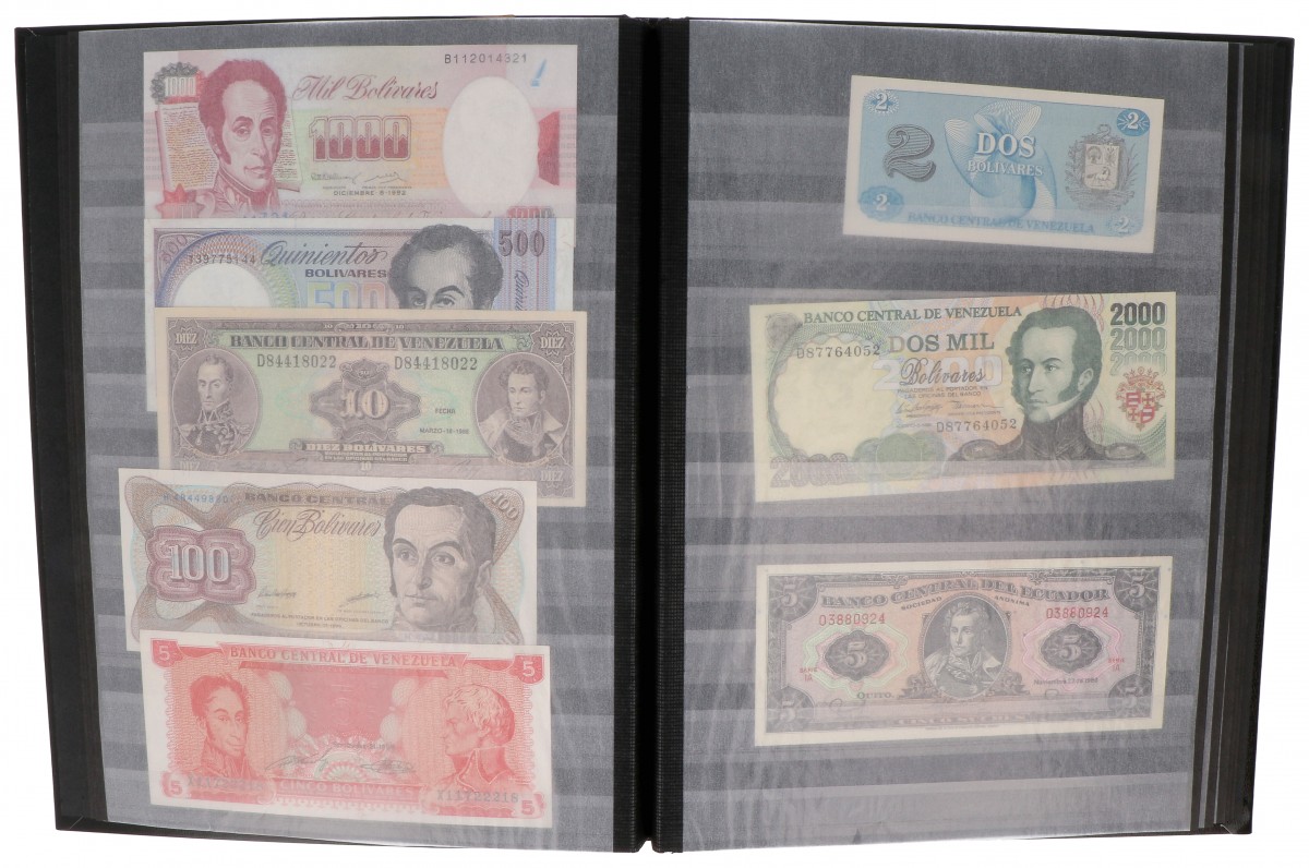South America. Album 32 notes. Banknote. Type ND. - Fine – UNC.