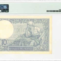 France. 10 Francs. Banknote. Type 1926-1932. - UNC.